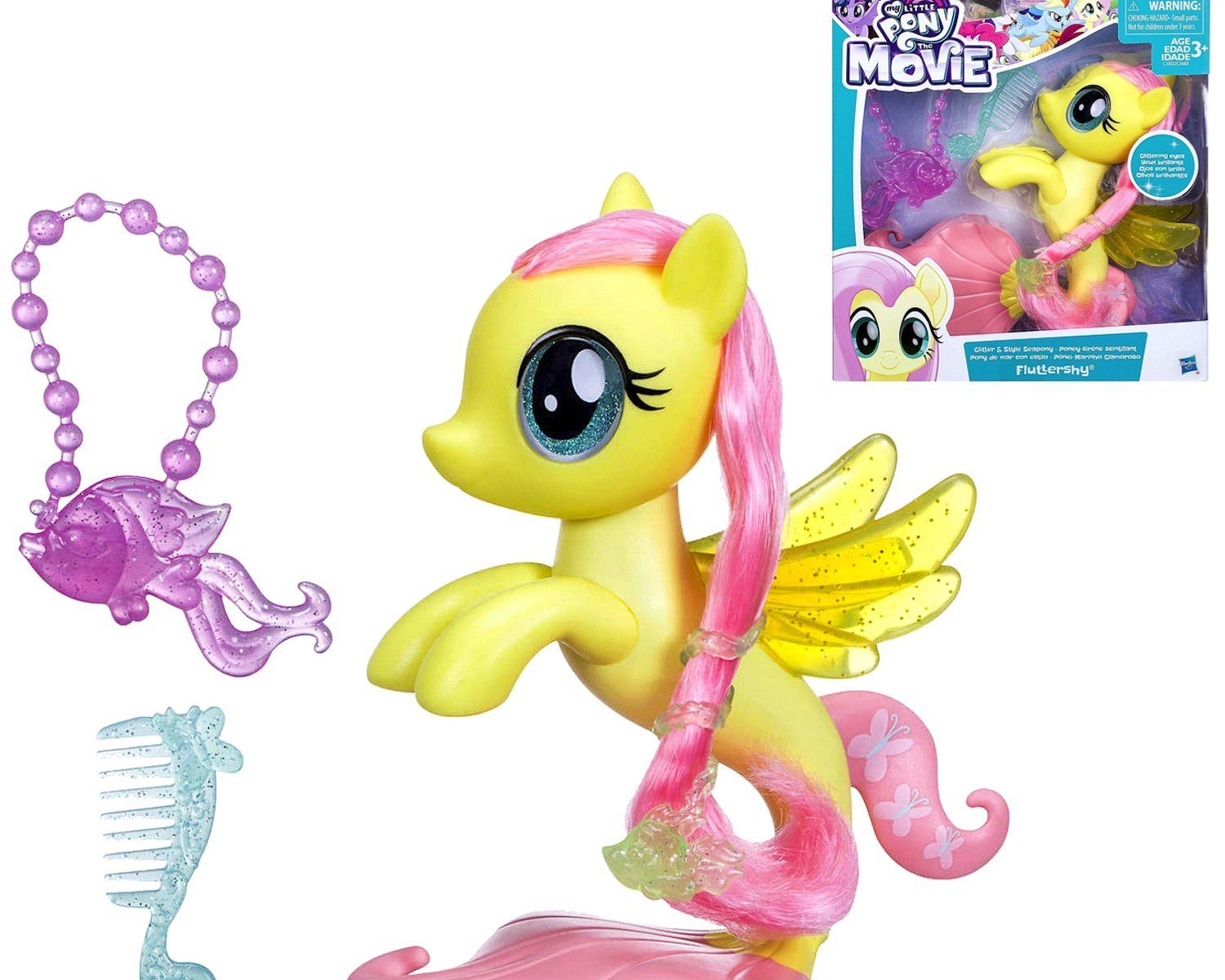 MLP: TM Glitter & Style Fluttershy Sea-Pony Set 2