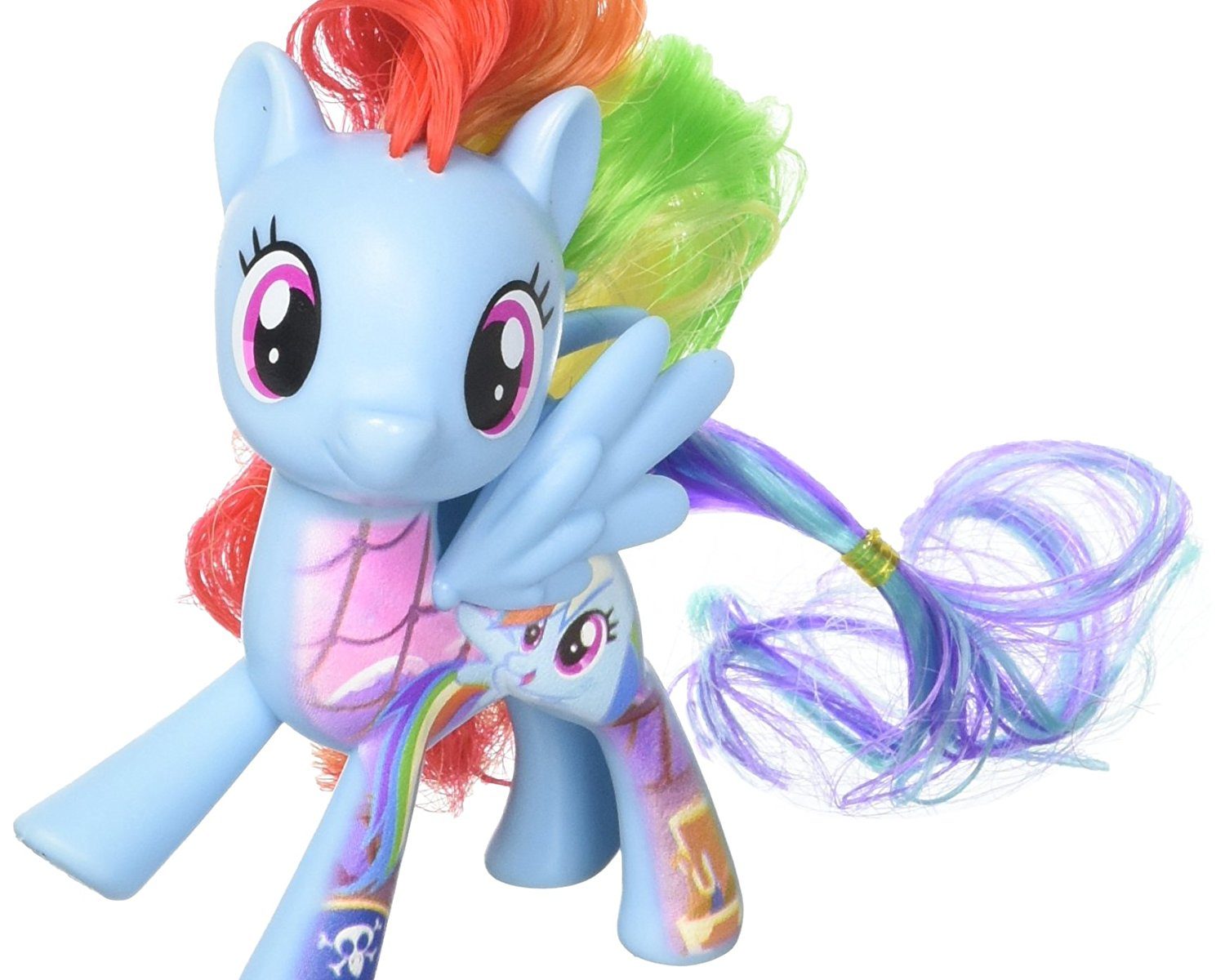 rainbow dash pony doll