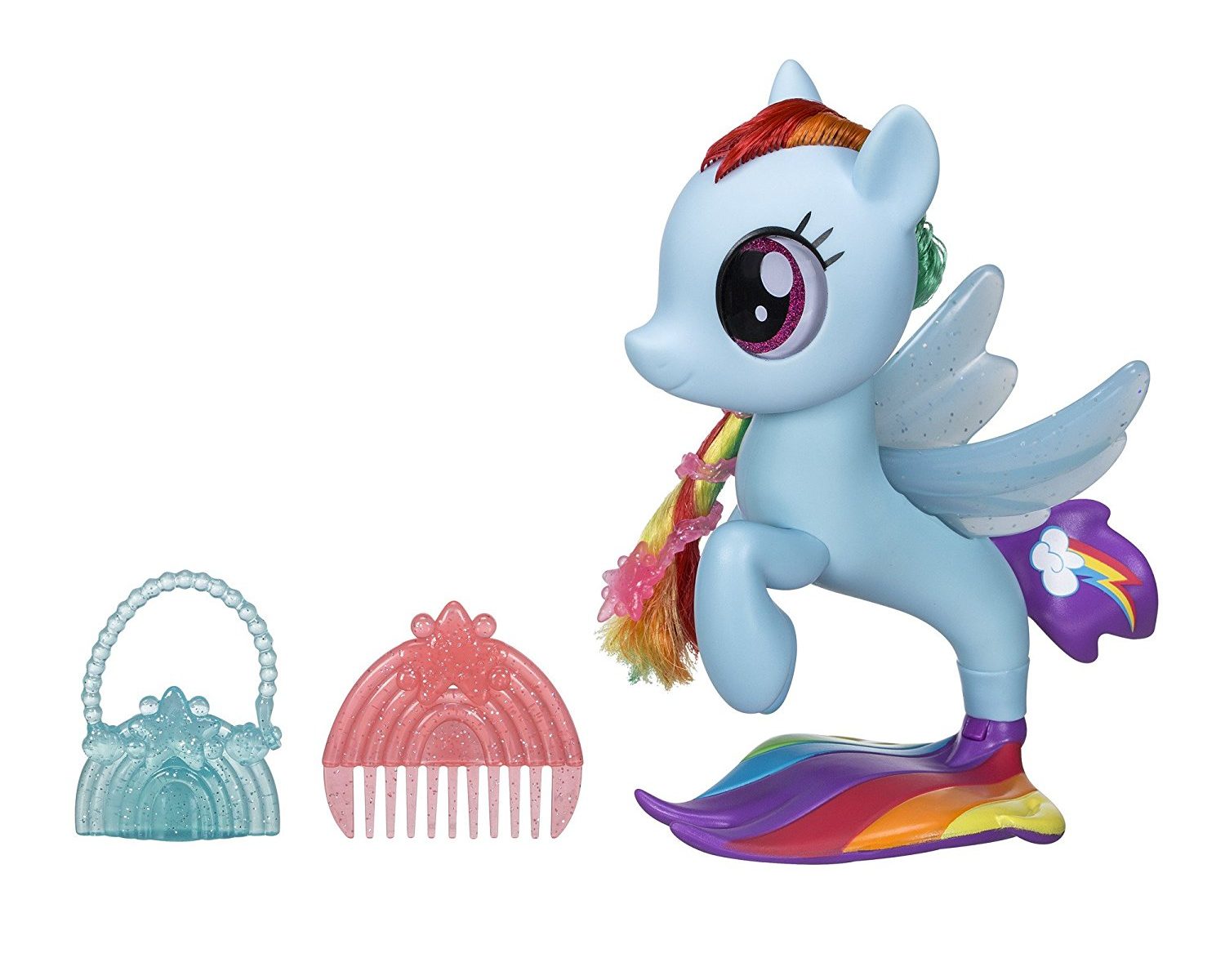 MLP: TM Glitter & Style Rainbow Dash Sea Pony Set 2