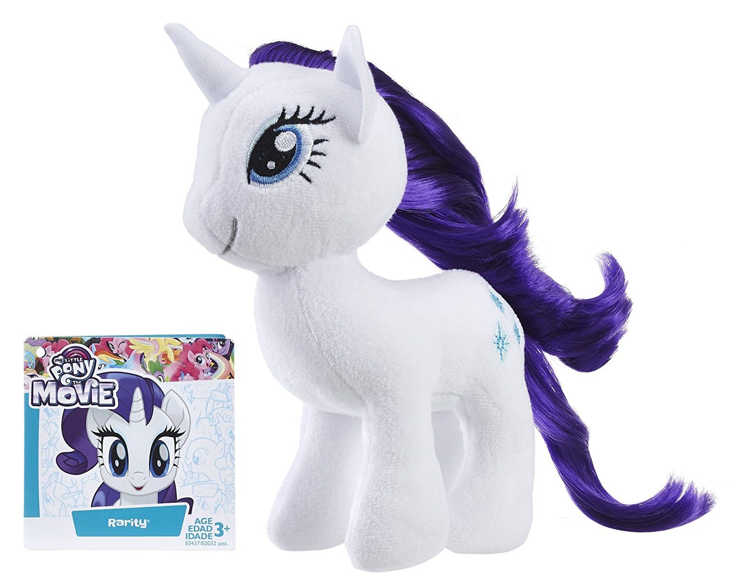 my little pony rarity stuffed toy