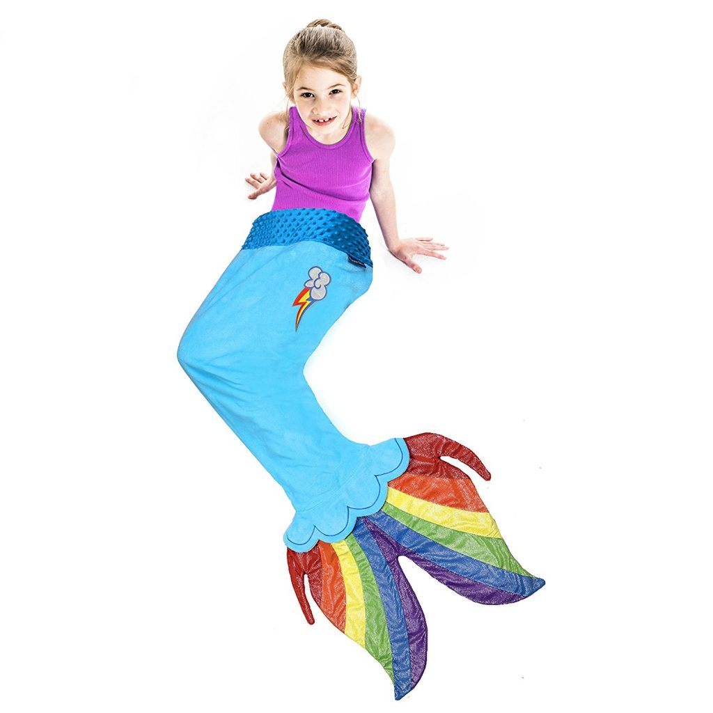 MLP: TM Rainbow Dash Sea Pony Tail Blanket 2