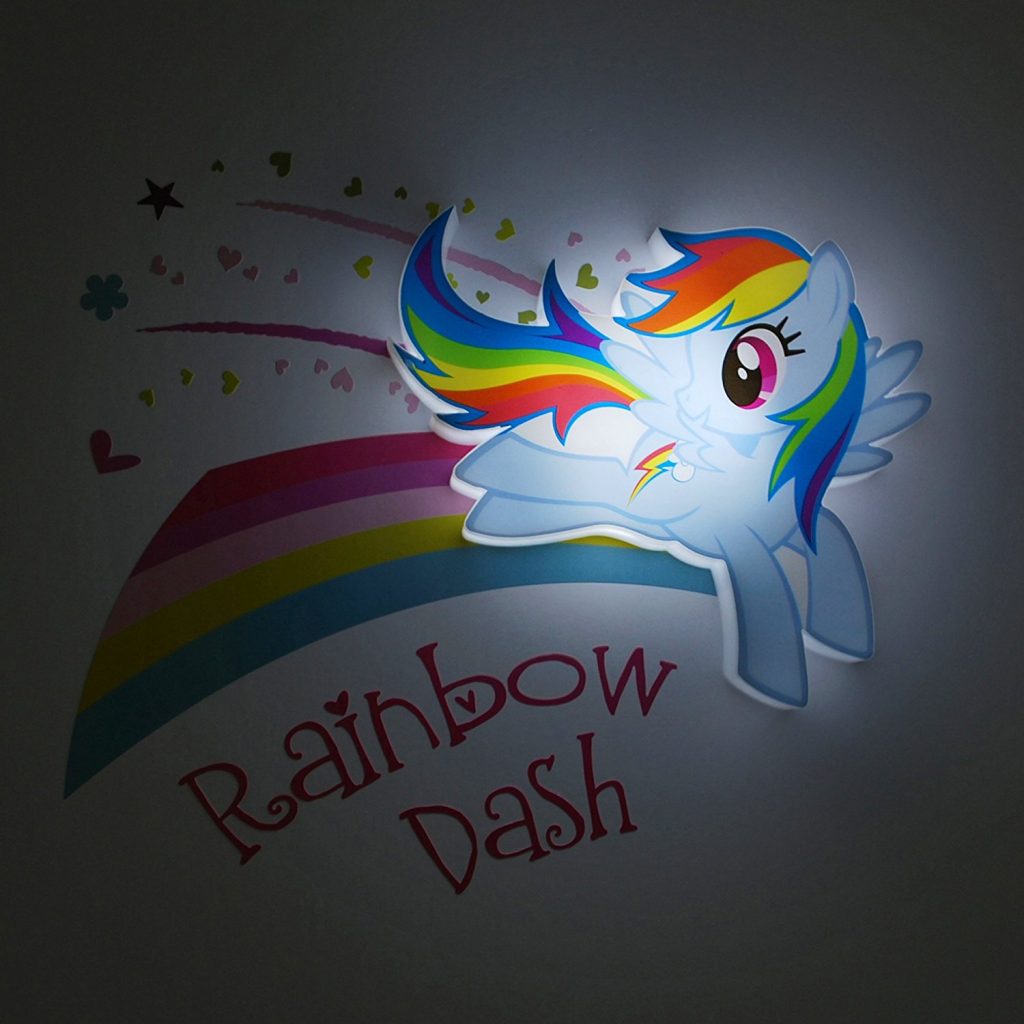 MLP: TM Rainbow Dash Mini 3D Deco Light 2