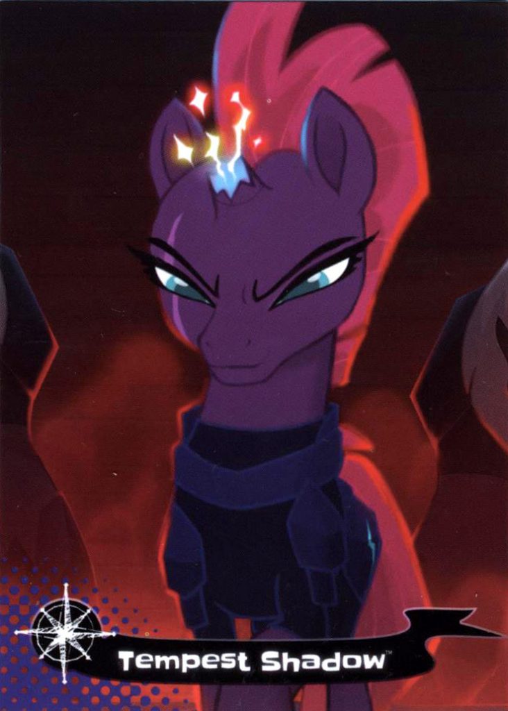 MLP: TM Tempest Shadow Dog Tag and Trading Card Set 1