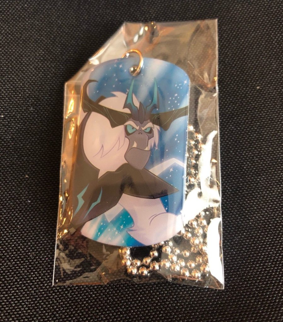 MLP: TM Storm King Dog Tag and Trading Card Set 3