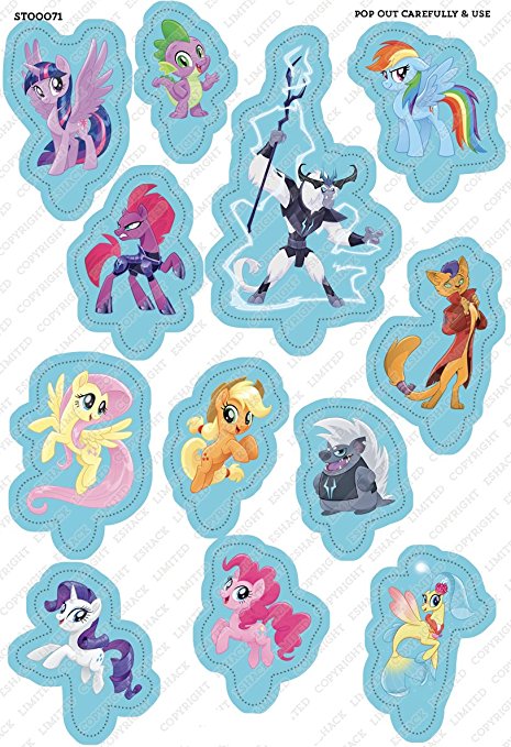 MLP: TM Cake Toppers 12-Pack 1