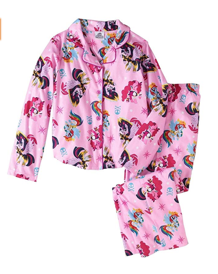 MLP: TM Pirate Pony Pink Fleece Pajama Set