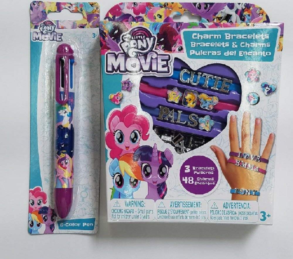 MLP: TM 6-Color Pen and Cutie Charm Bracelet Bundle