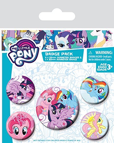 MLP: TM 5 Piece Button Badge Set