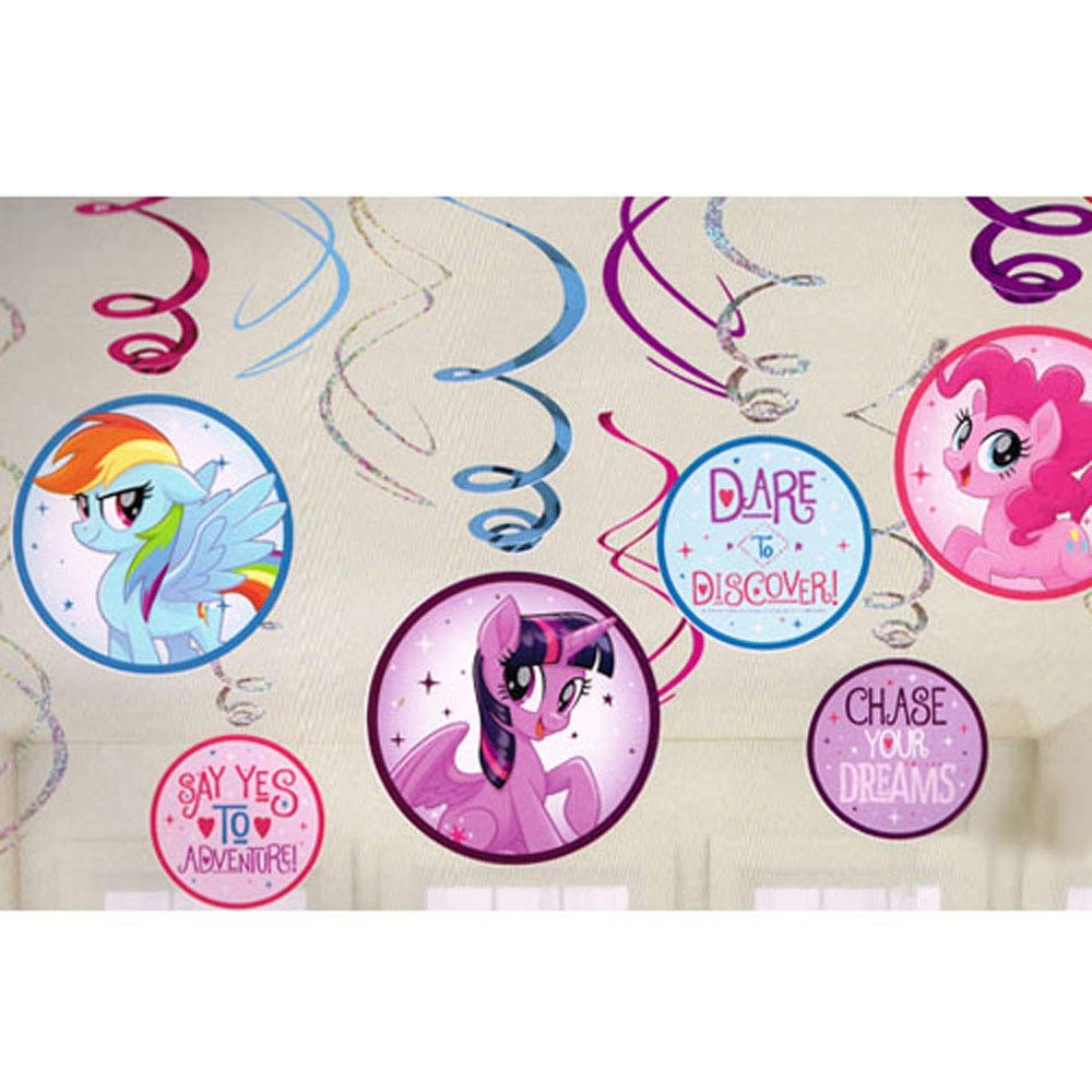 MLP: TM Hanging Swirl Decorations 12-pack