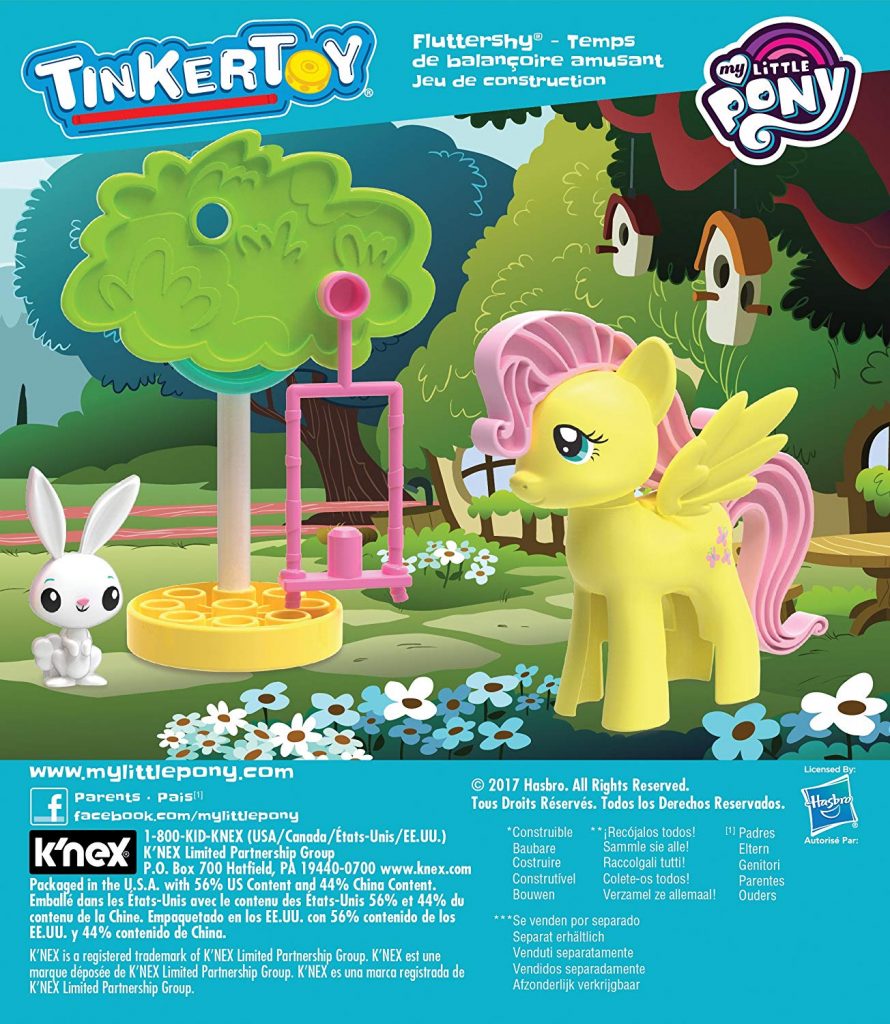 MLP: TM Tinkertoy Fluttershy Building Kit Set 2