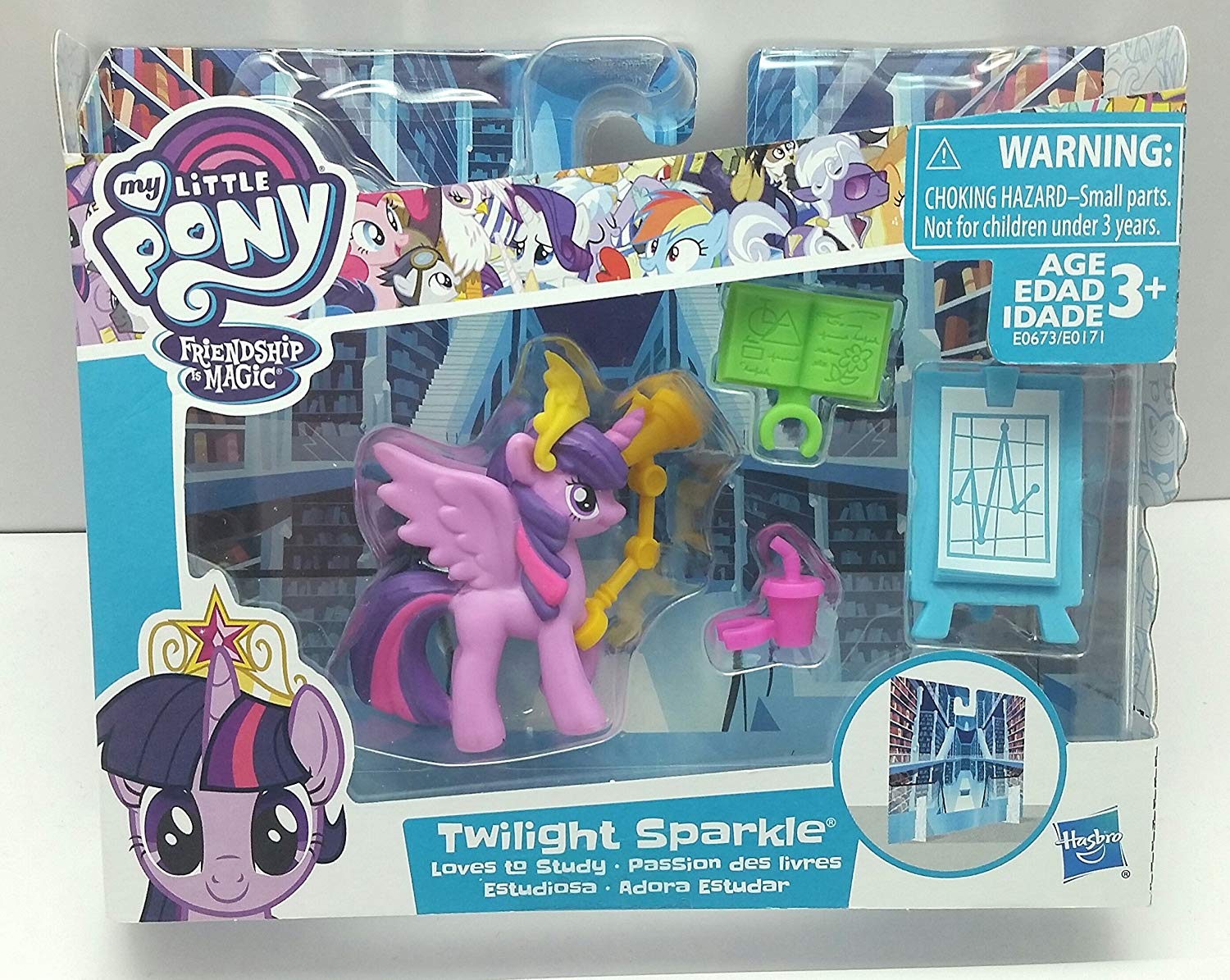 MLP: TM Twilight Sparkle Loves To Study Set 1