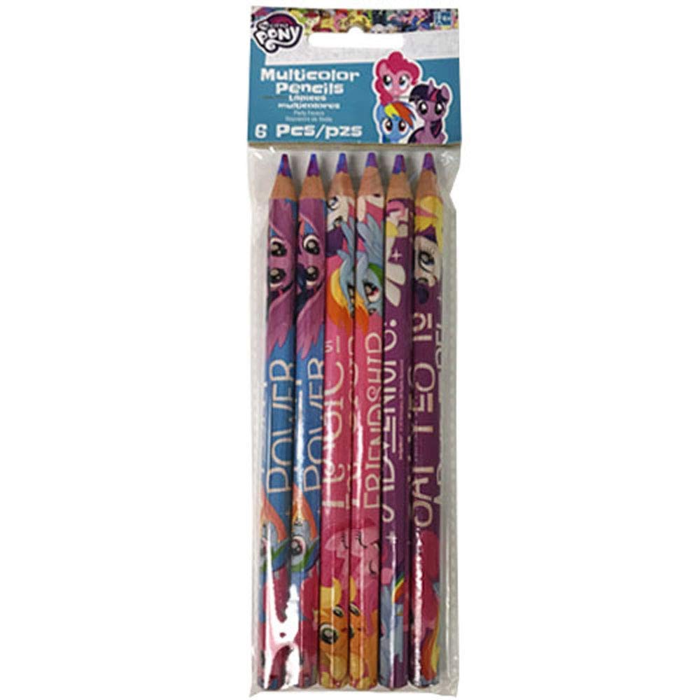 MLP: TM Multicolored Jumbo Pencils 6-Pack