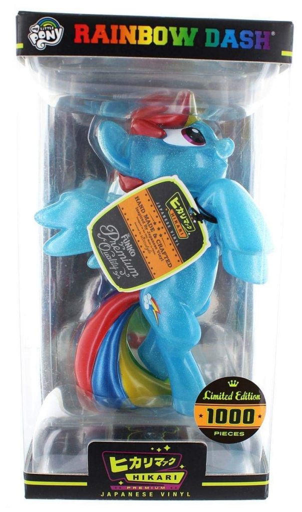 MLP: TM FP Rainbow Dash Glitter Vinyl Figure 1