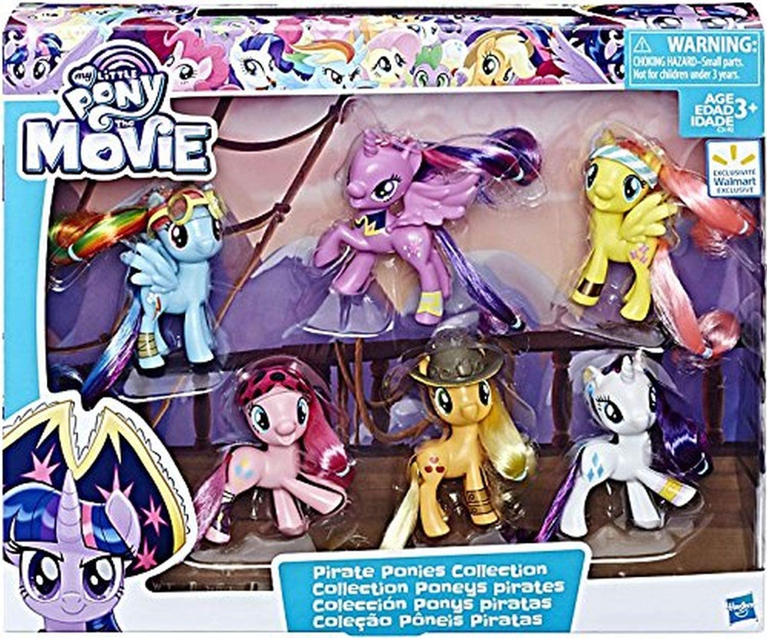 MLPTM Pirate Ponies Figure 6-Pack 1