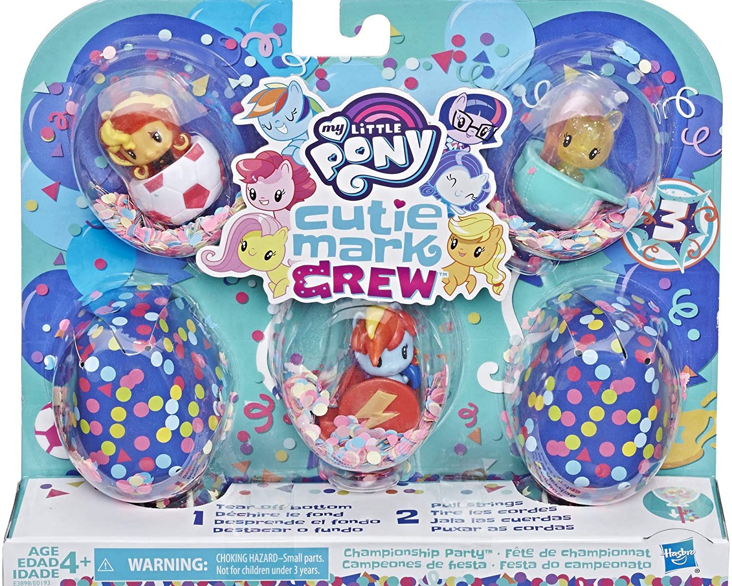 MLP Cutie Mark Crew Championship Party Figure 5-Pack 1