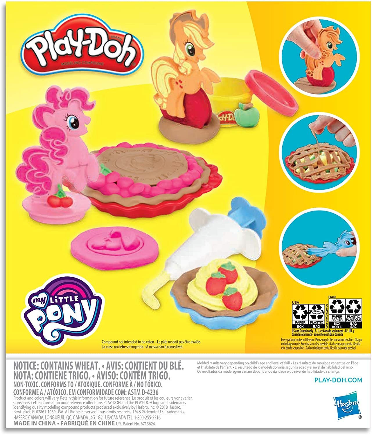 MLP Play-Doh Ponyville Pies Set 2