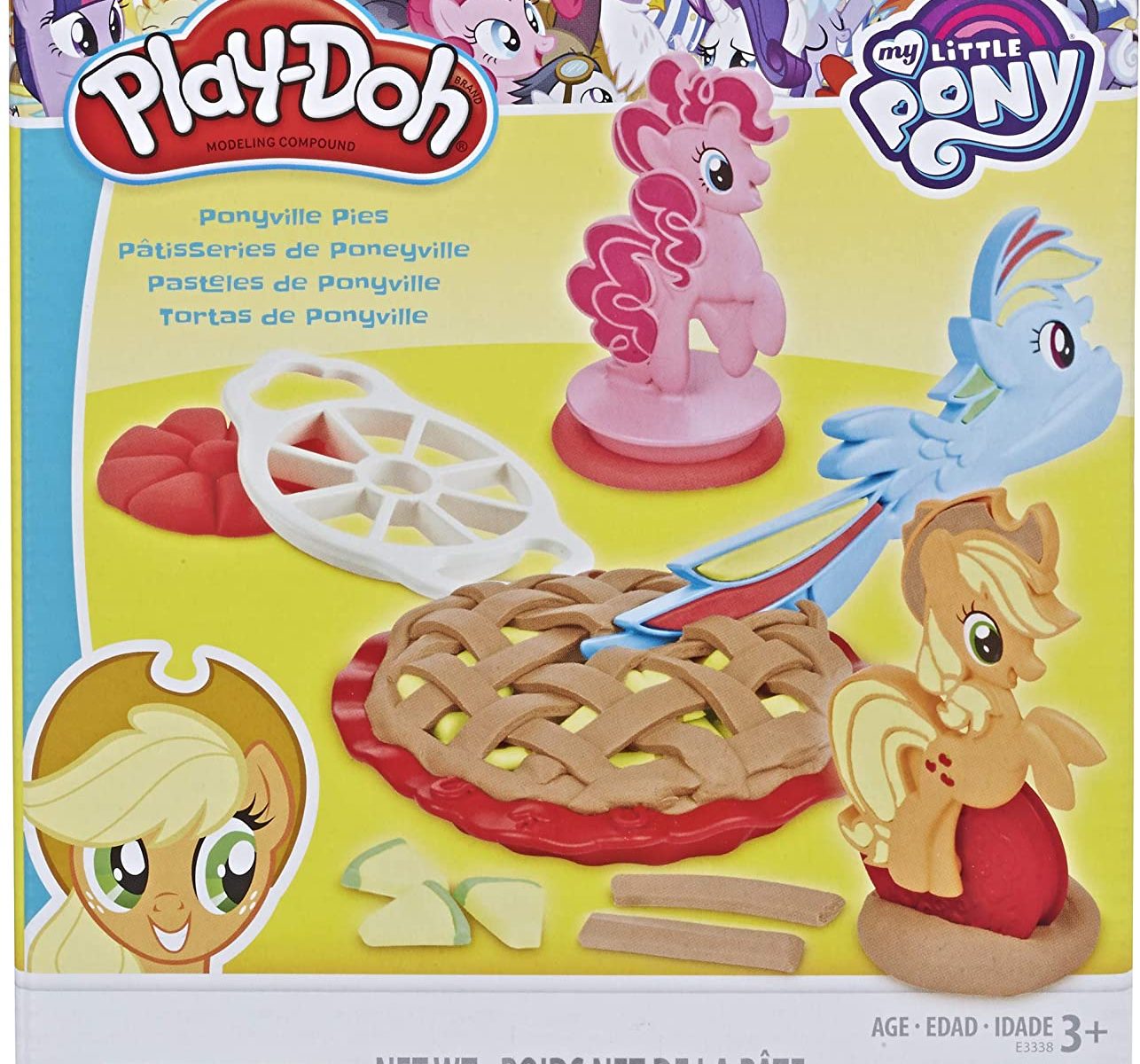 MLP Play-Doh Ponyville Pies Set 1