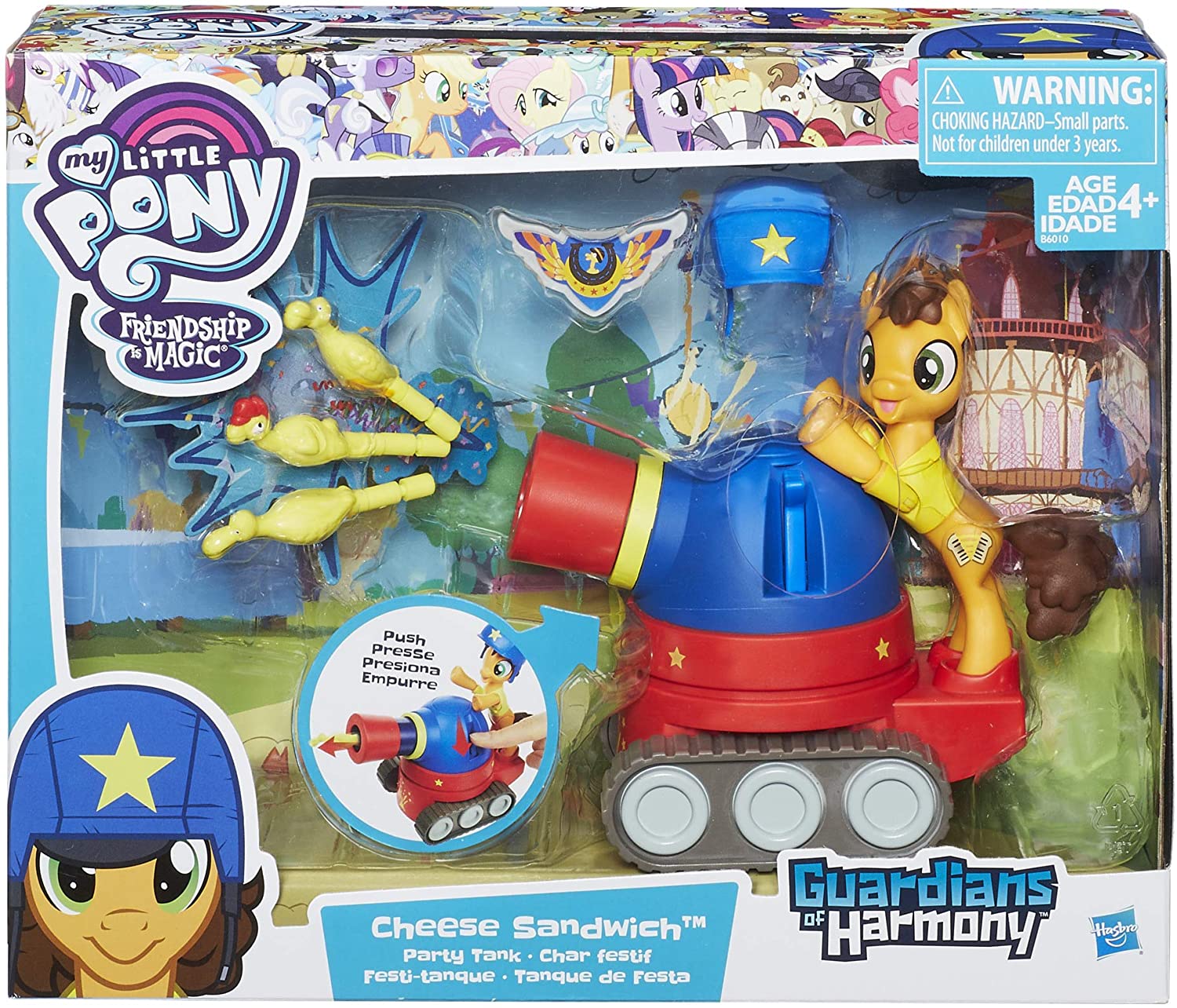 MLP GOH Cheese Sandwich Figure with Party Tank Set 1