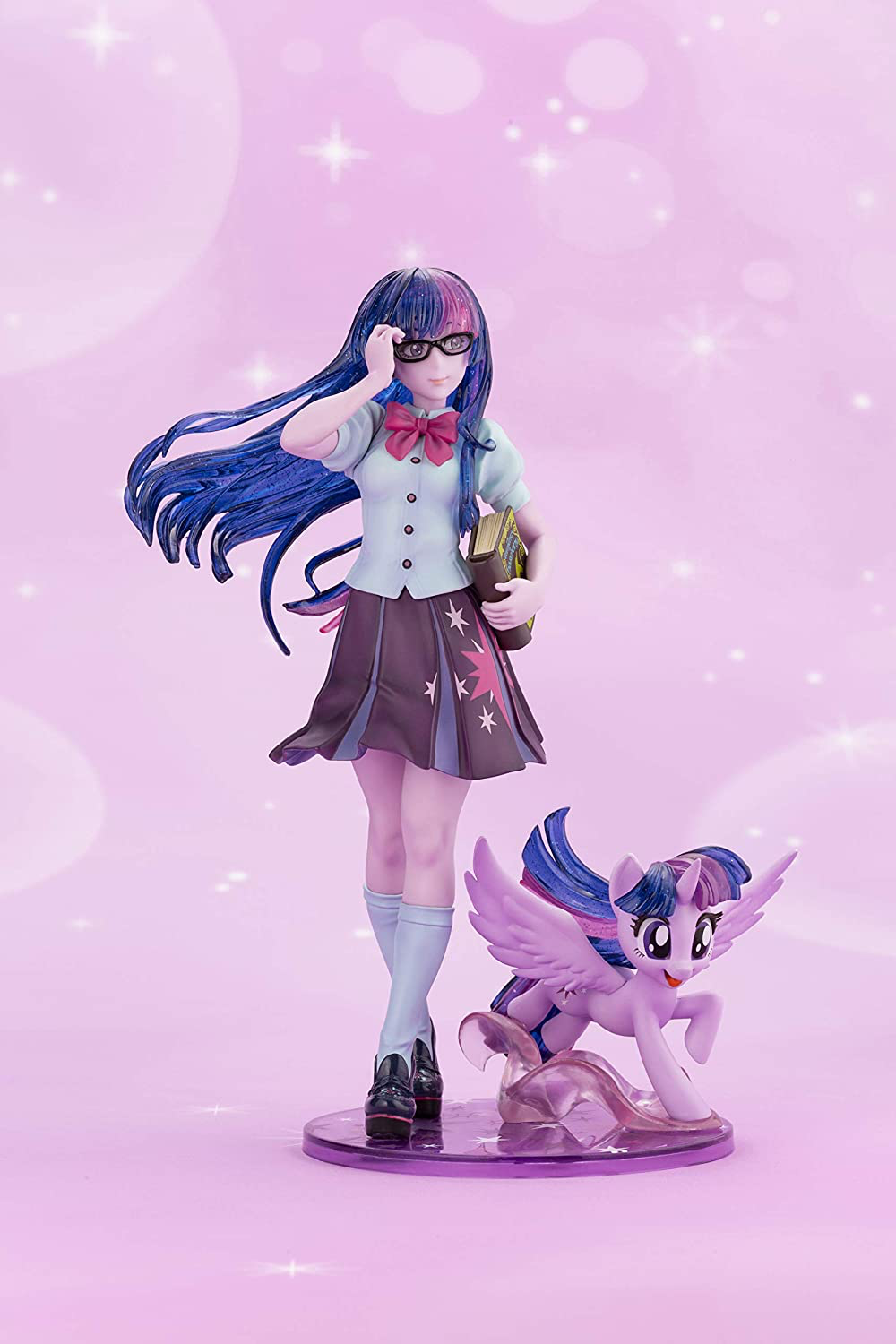 MLP Princess Twilight Sparkle PVC Doll Statue Set 2