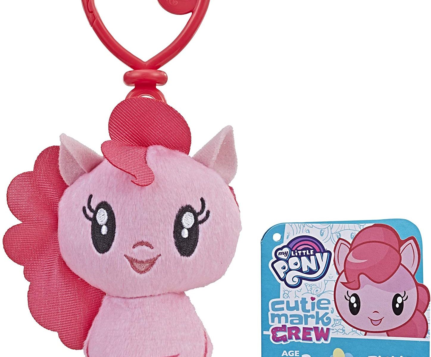 MLP Cutie Mark Crew Pinkie Pie Pony Plush Clip 1