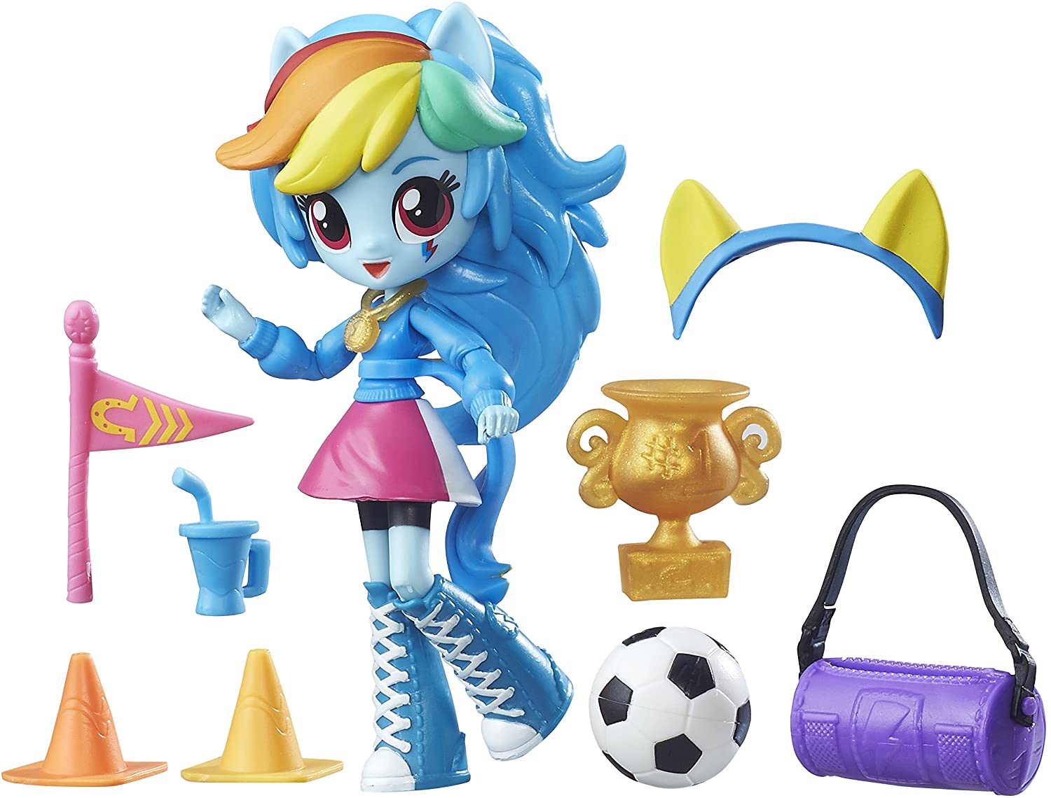 EG Rainbow Dash Figure School Pep Rally Set 2