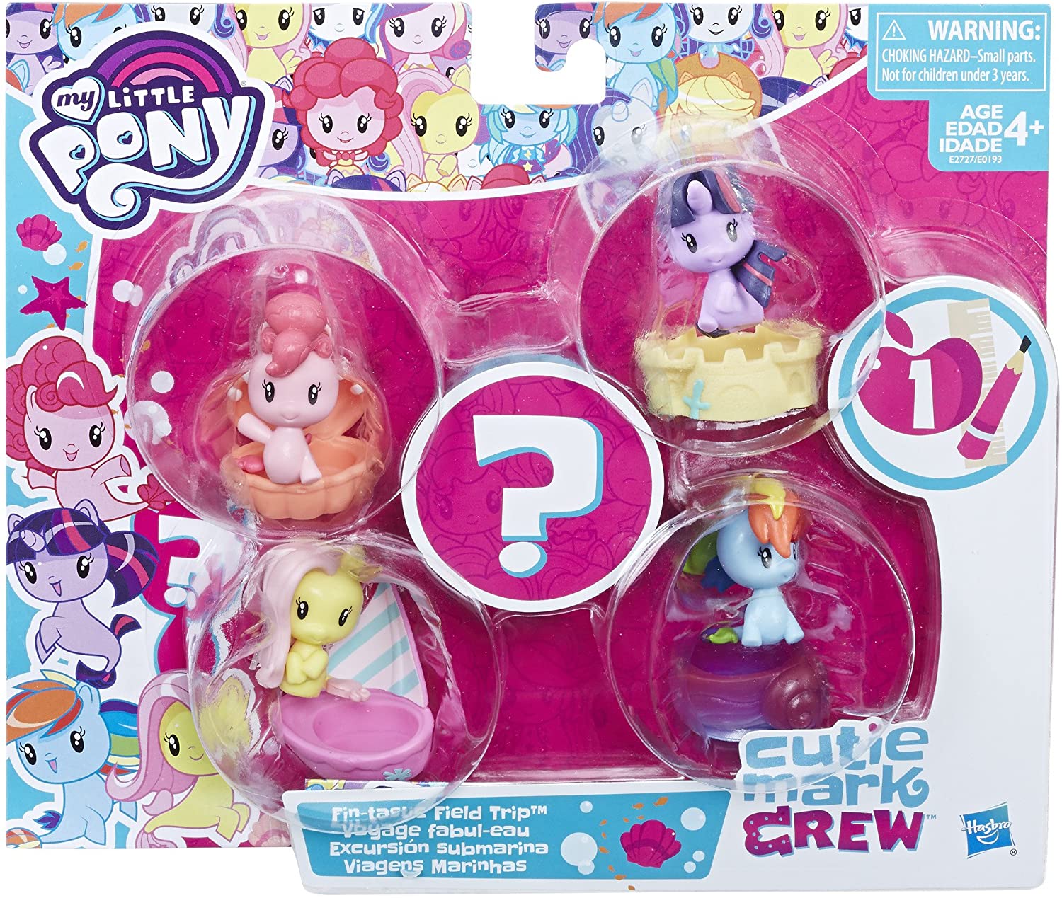 MLP Fin-tastic Field Trip Mini Figure set 1