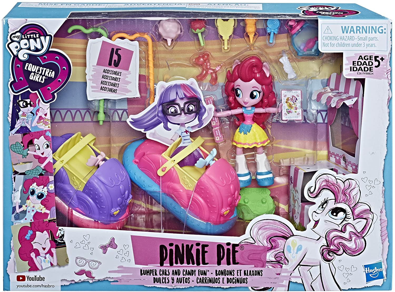 EG Pinkie Pie Theme Park Mini Doll Pack 1