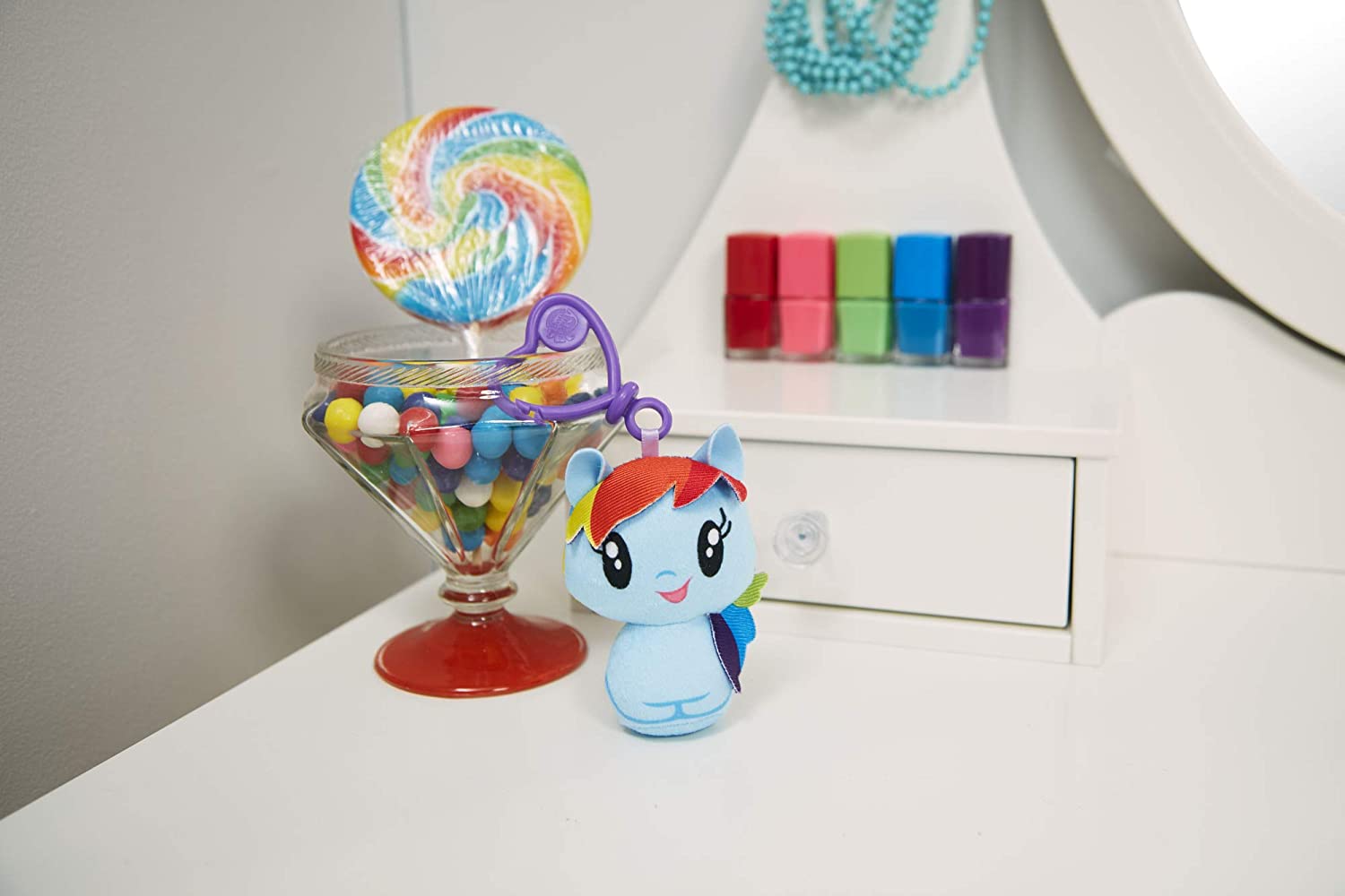 MLP Cutie Mark Crew Rainbow Dash Pony Plush Clip 3