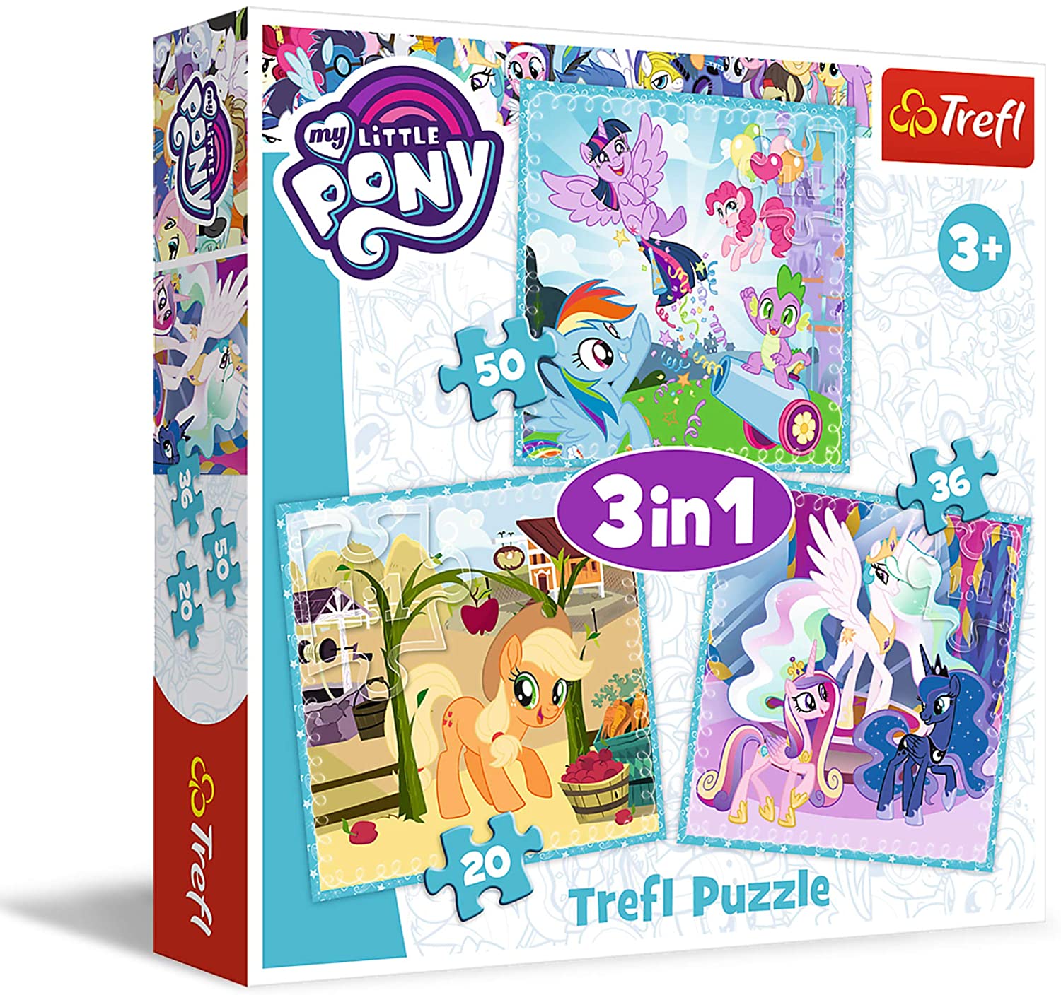 MLP 3-in-1 Character Jigsaw Puzzle Bundle 1