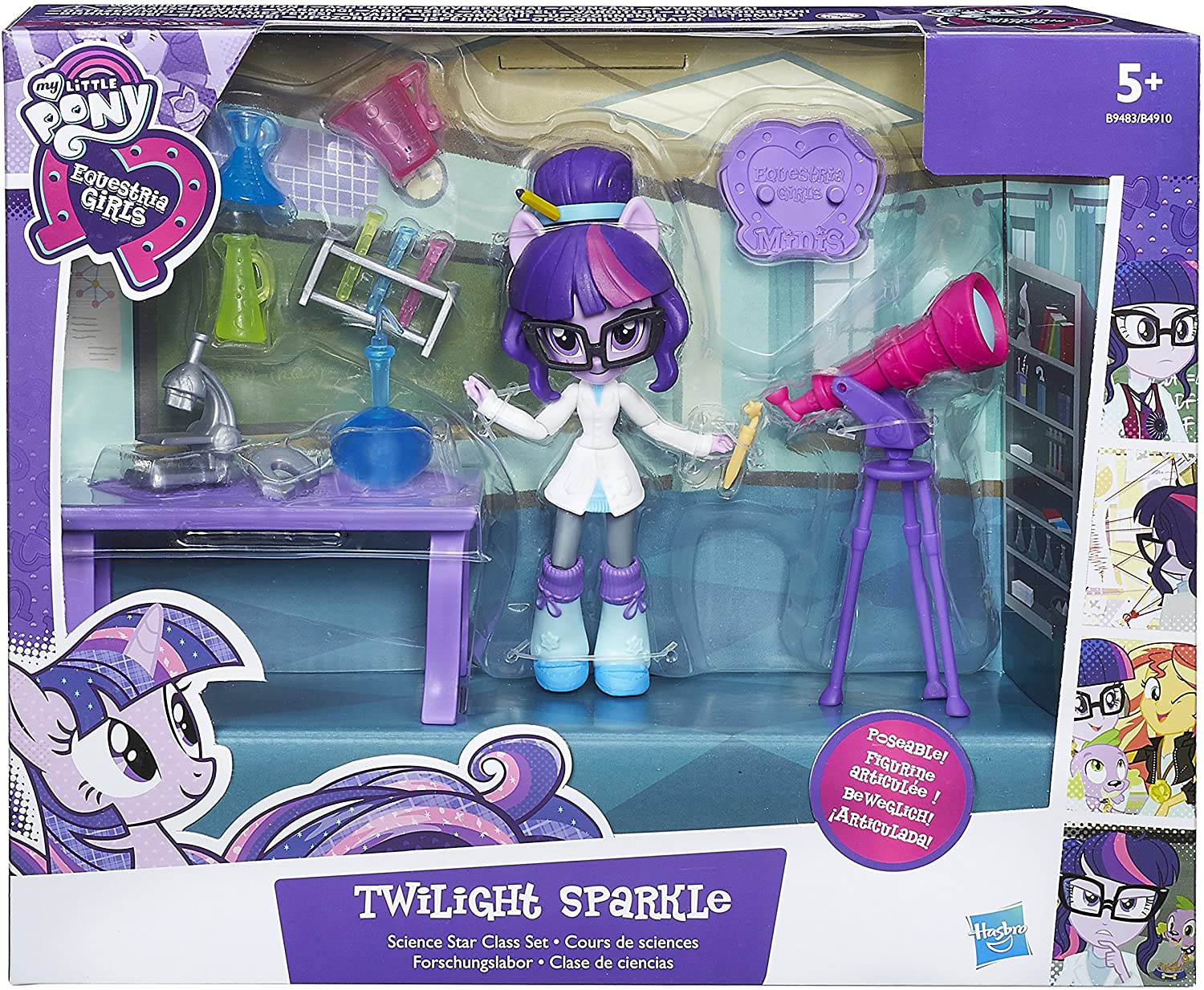 EG Minis Twilight Sparkle Figure Science Star Class Set 1