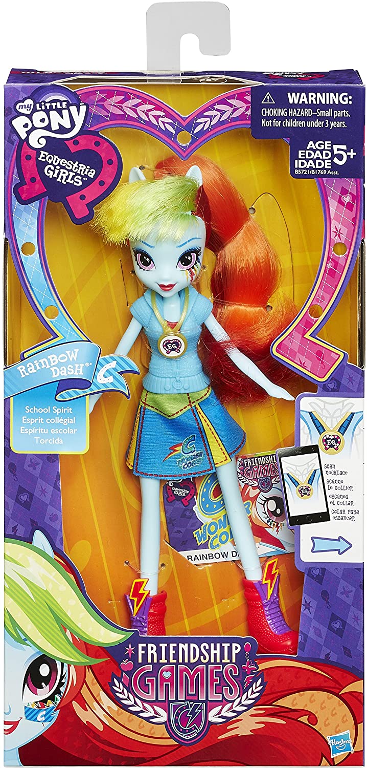 EG Rainbow Dash Friendship Games Doll 1