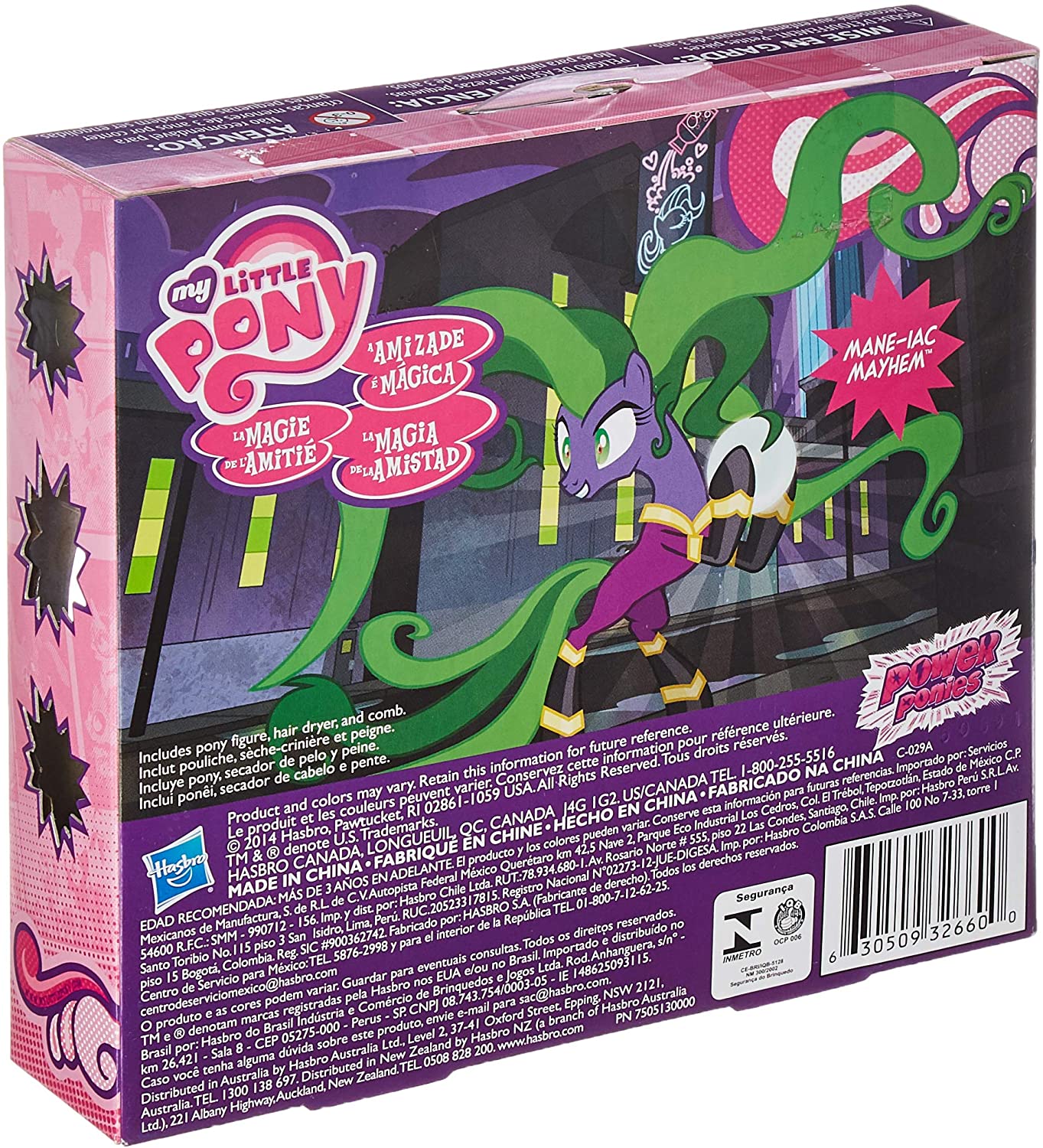 MLP Power Ponies Mane-iac Mayhem Figure Doll 2