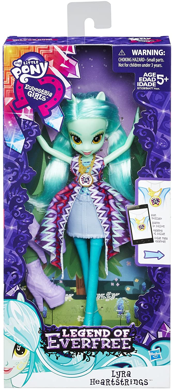 EG Legend of Everfree Lyra Heartstrings Figure Doll 1