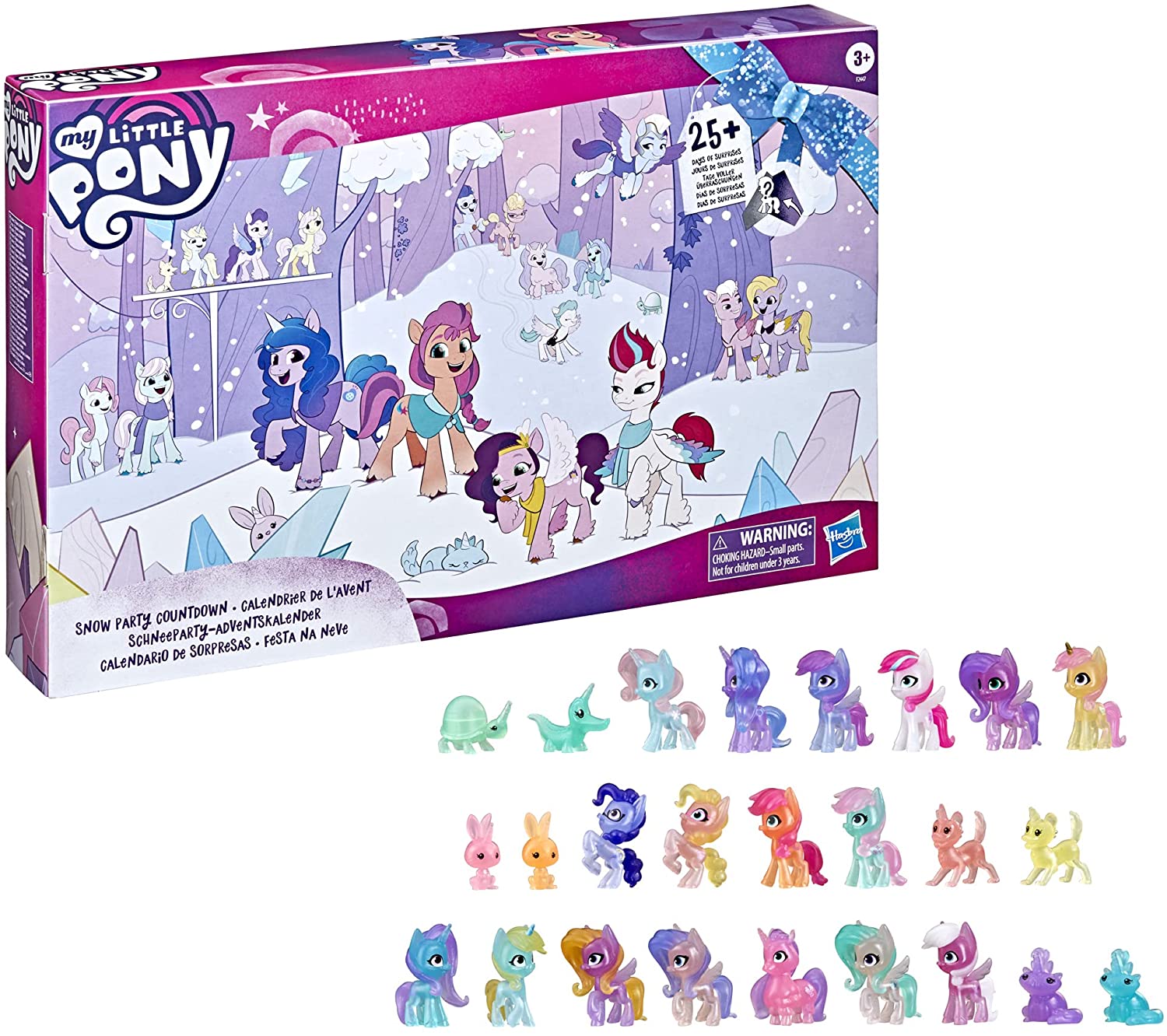 New My Little Pony A New Generation Snow Party Countdown Advent Calendar Toy Set Available Now My Little Pony Movie Toys