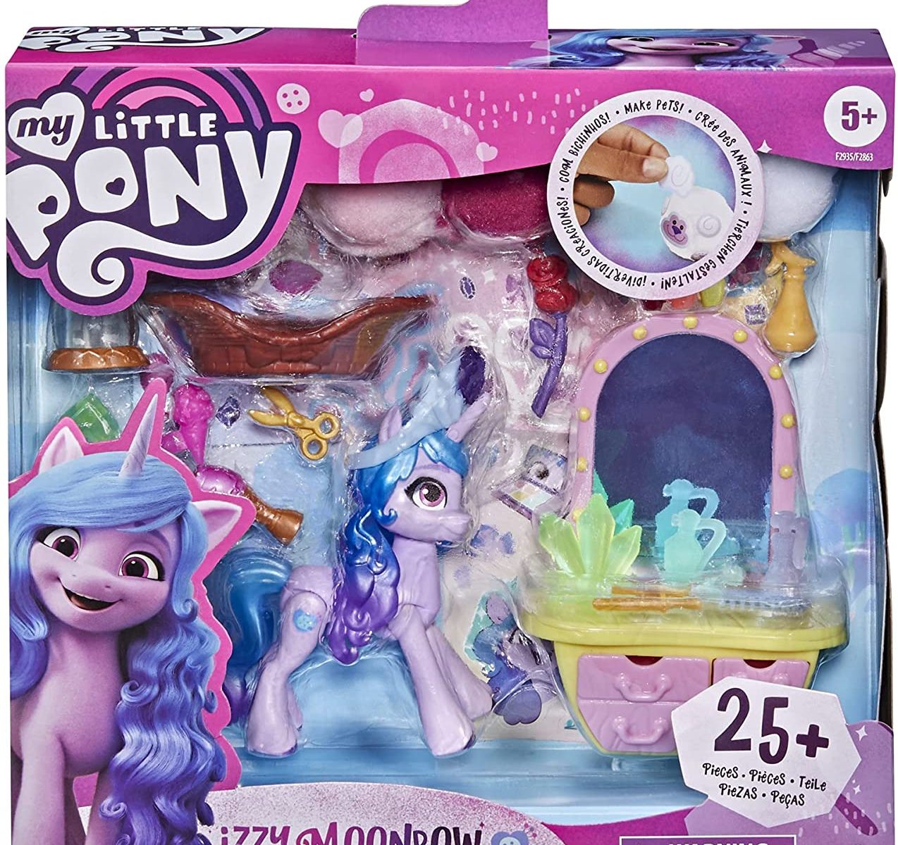 MLP: ANG Izzy Moonbow Story Scenes Critter Creation Figure Set 1