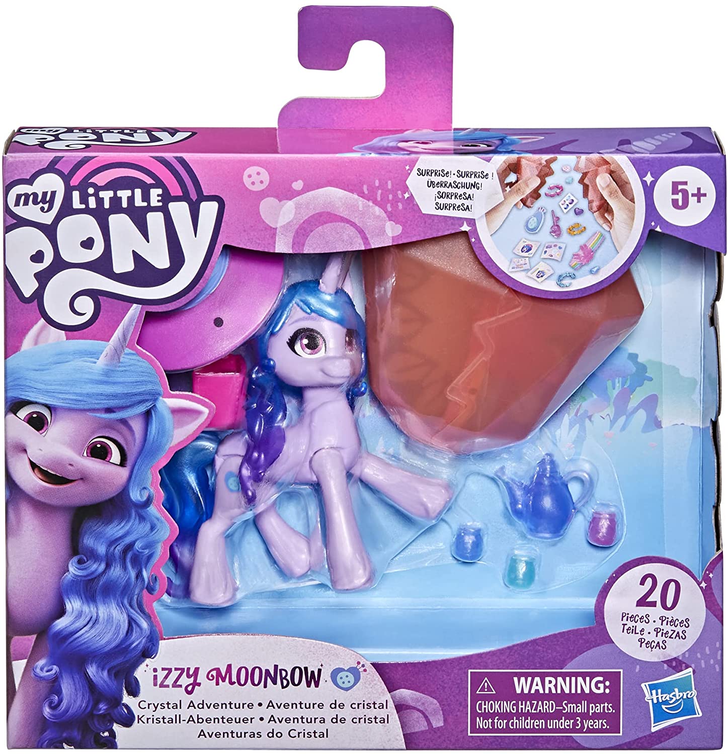 New My Little Pony: A New Generation Crystal Adventure Izzy Moonbow