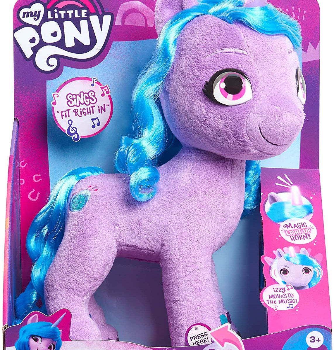 MLP: ANG Izzy Sing and Glow Plush Toy 1