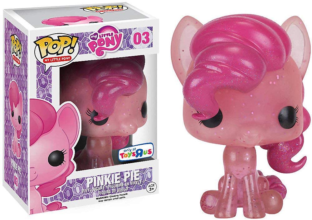 MLP Pinkie Pie Funko Pop! Glitter Bobble Head Toy
