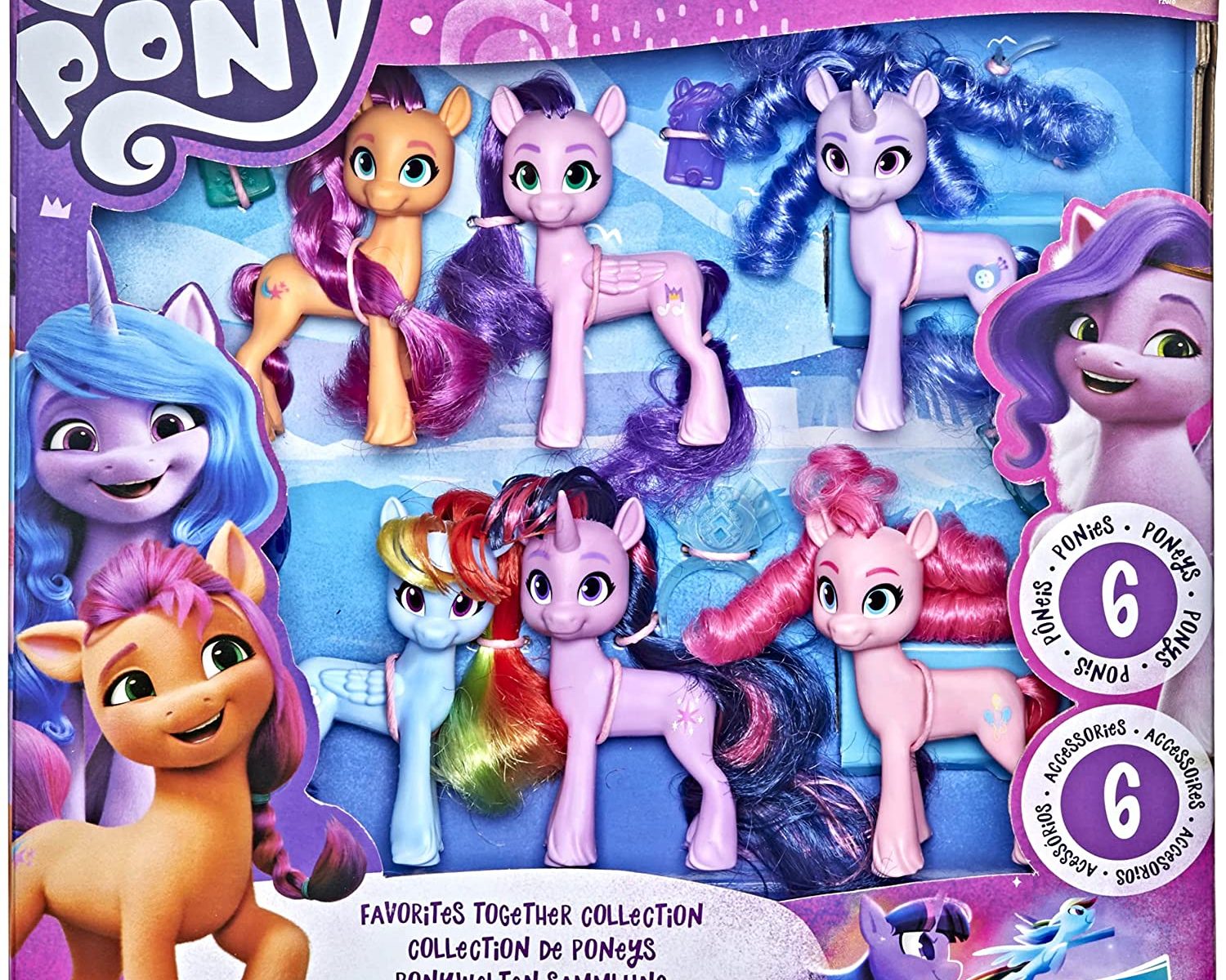 MLP: ANG Favorites Together Collection Figure 6-pack 1
