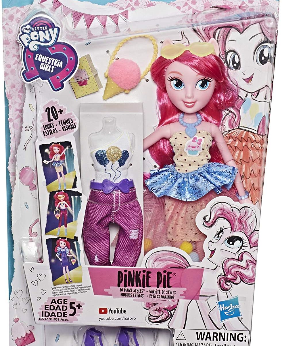 EG So Many Styles Pinkie Pie Figure Doll Set 1