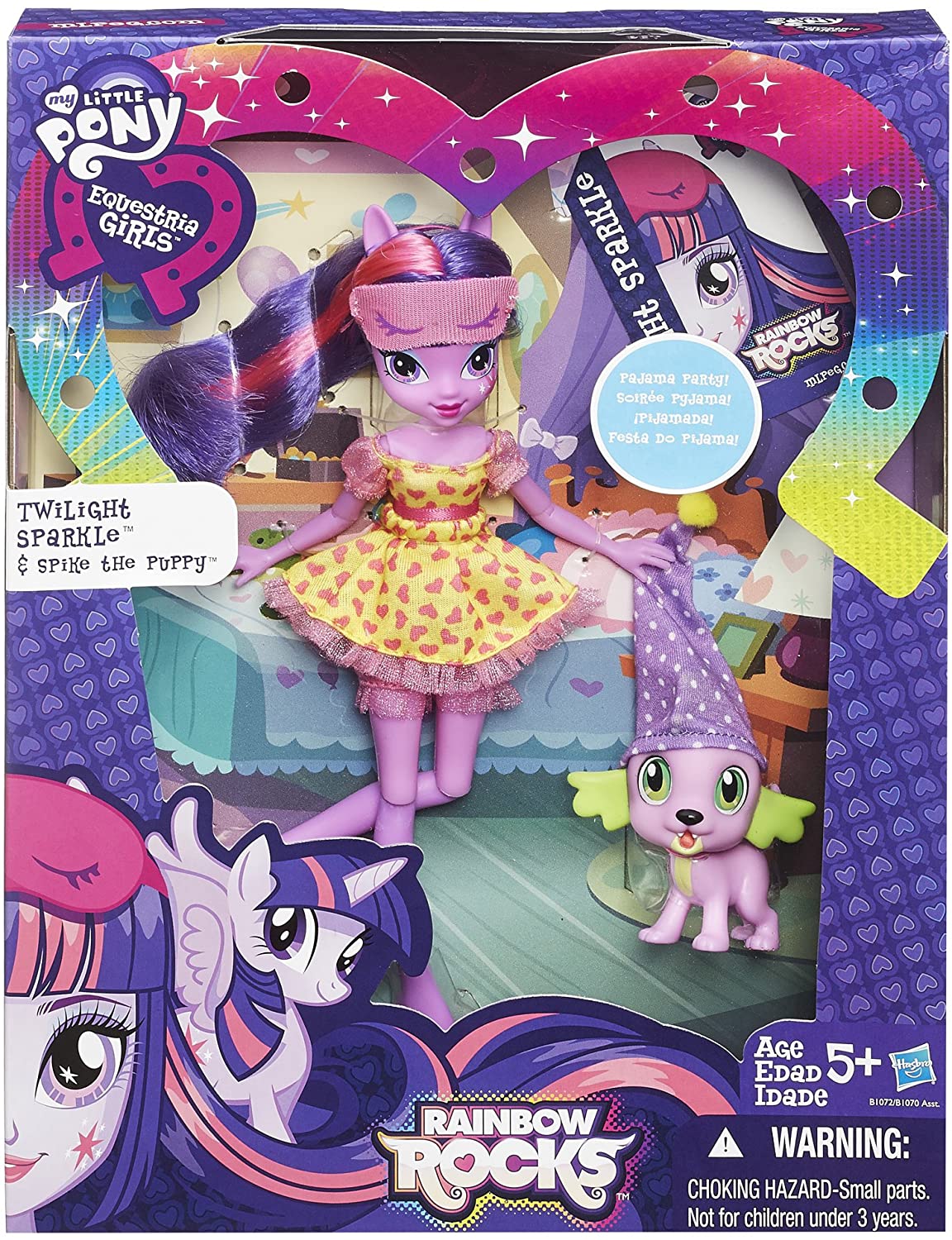 EG Twilight Sparkle and Spike Slumber Party Figure Set 1