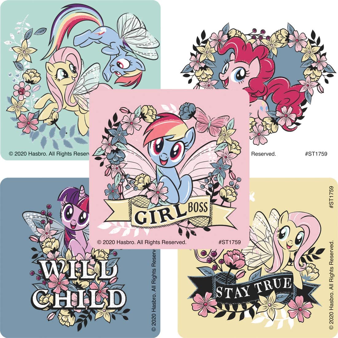 MLP Fairy Forest Stickers Set 1