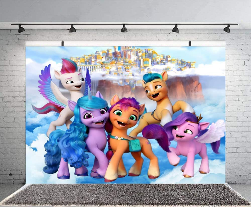 MLP: ANG Character Birthday Background Banner Poster 1