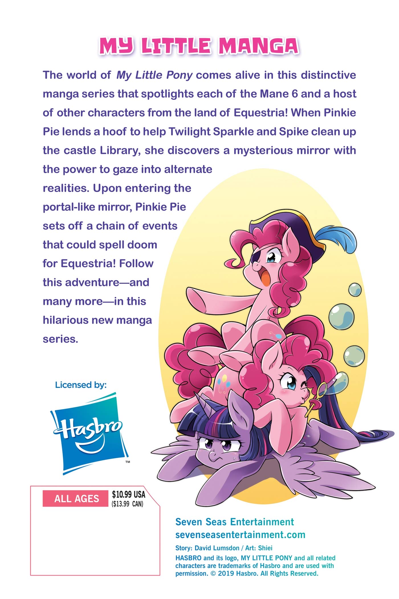 MLP A Day in the Life of Equestria Vol. 1 Manga Book 2
