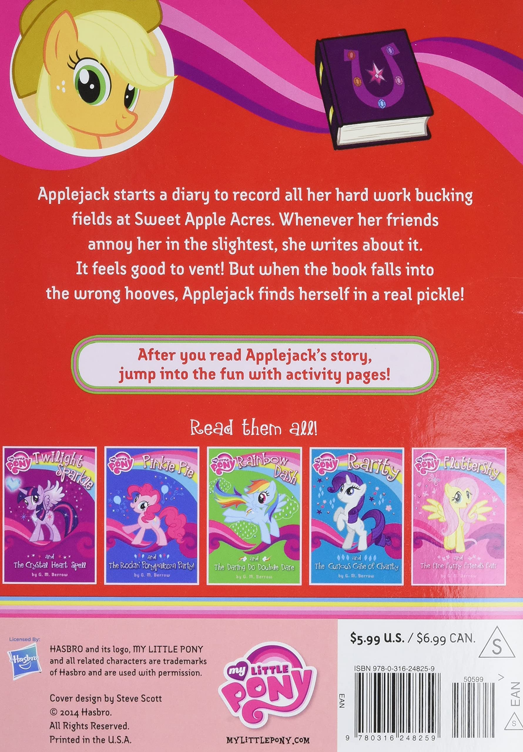 MLP Applejack and the Honest-to-Goodness Switcheroo Book 2