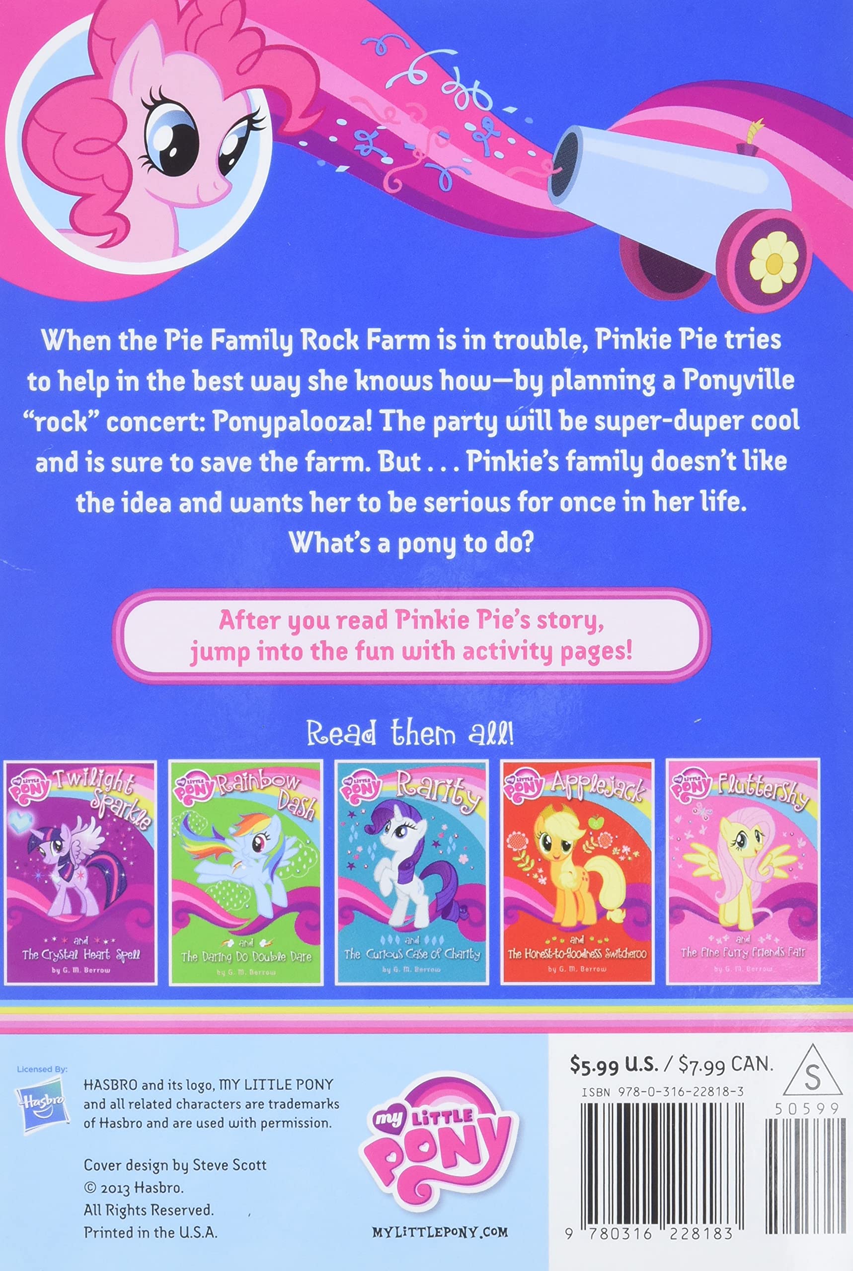 MLP Pinkie Pie and the Rockin' Ponypalooza Party! Book 2
