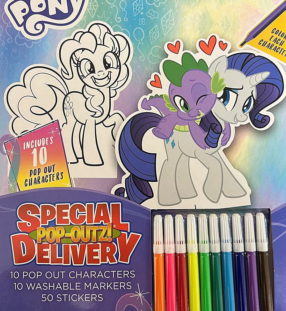 MLP Coloring Kit Pop-Outz and Activity Play Set 1