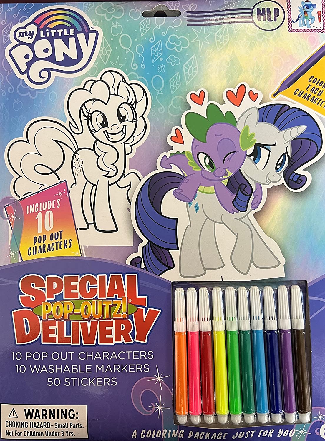 MLP Coloring Kit Pop-Outz and Activity Play Set 1