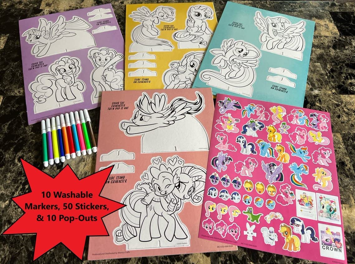 MLP Coloring Kit Pop-Outz and Activity Play Set 2