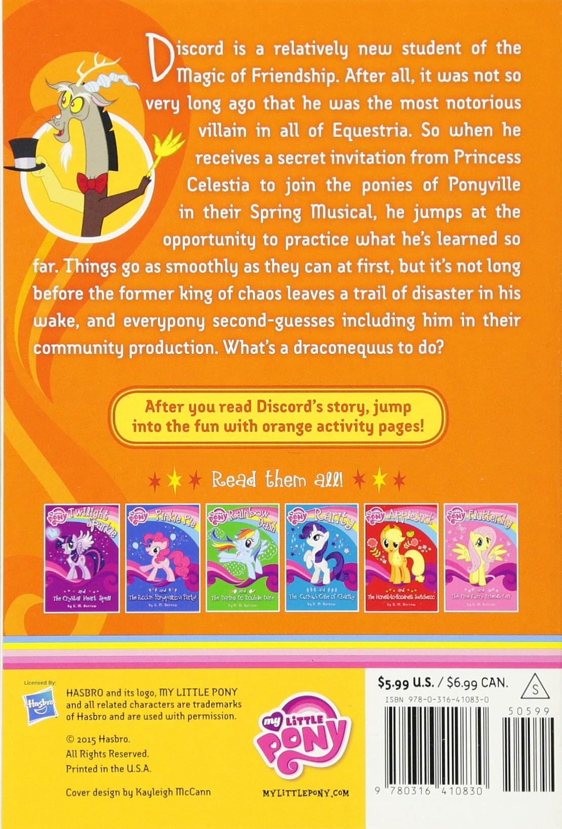 MLP Discord and the Ponyville Players Dramarama Book 2